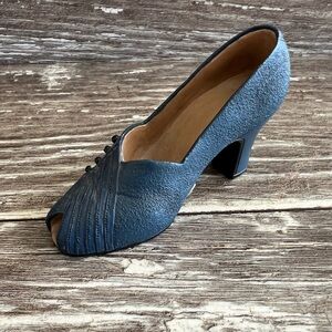 Just The Right Shoe by Raine Lady Like Blue Heel Miniature Collectible #25044‎